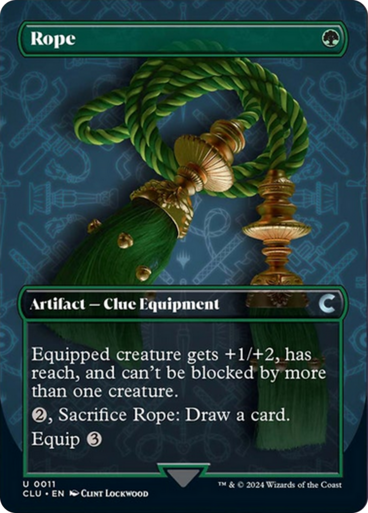 Rope (Borderless) [Ravnica: Clue Edition] | Mega City Incorporated