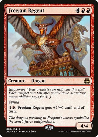 Freejam Regent [Aether Revolt] | Mega City Incorporated