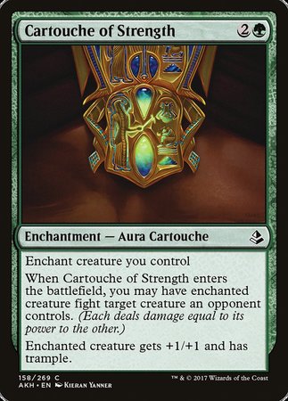 Cartouche of Strength [Amonkhet] | Mega City Incorporated