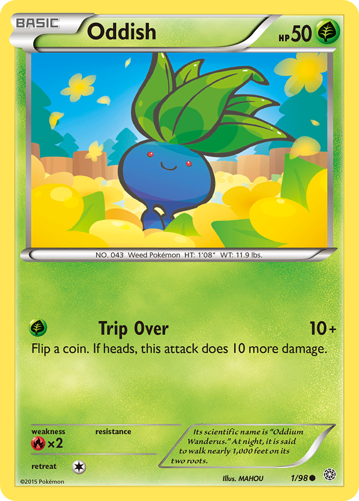 Oddish (1/98) [XY: Ancient Origins] | Mega City Incorporated