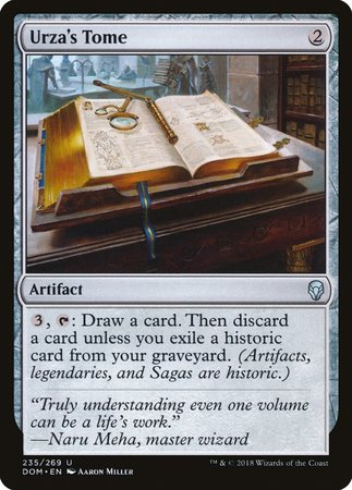 Urza's Tome [Dominaria] | Mega City Incorporated