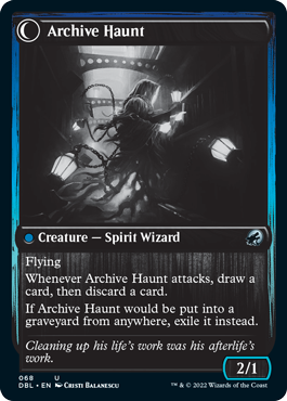 Overwhelmed Archivist // Archive Haunt [Innistrad: Double Feature] | Mega City Incorporated