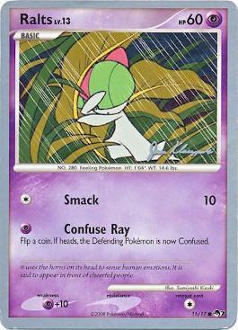 Ralts LV.13 (15/17) (Psychic Lock - Jason Klaczynski) [World Championships 2008] | Mega City Incorporated