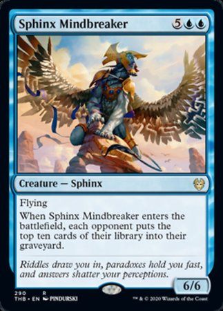 Sphinx Mindbreaker [Theros Beyond Death] | Mega City Incorporated