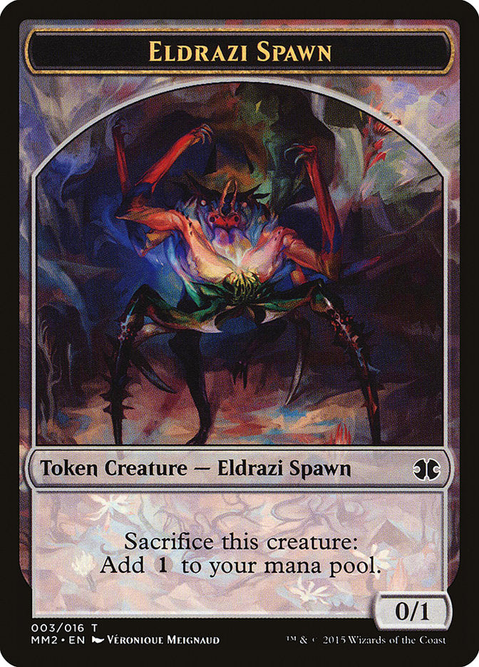 Eldrazi Spawn (003/016) [Modern Masters 2015 Tokens] | Mega City Incorporated