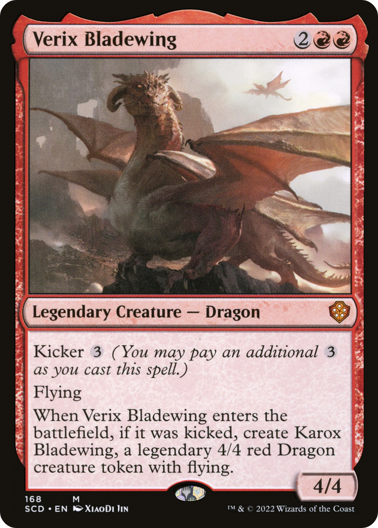 Verix Bladewing [Starter Commander Decks] | Mega City Incorporated