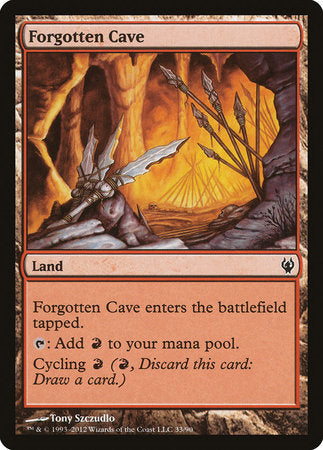 Forgotten Cave [Duel Decks: Izzet vs. Golgari] | Mega City Incorporated