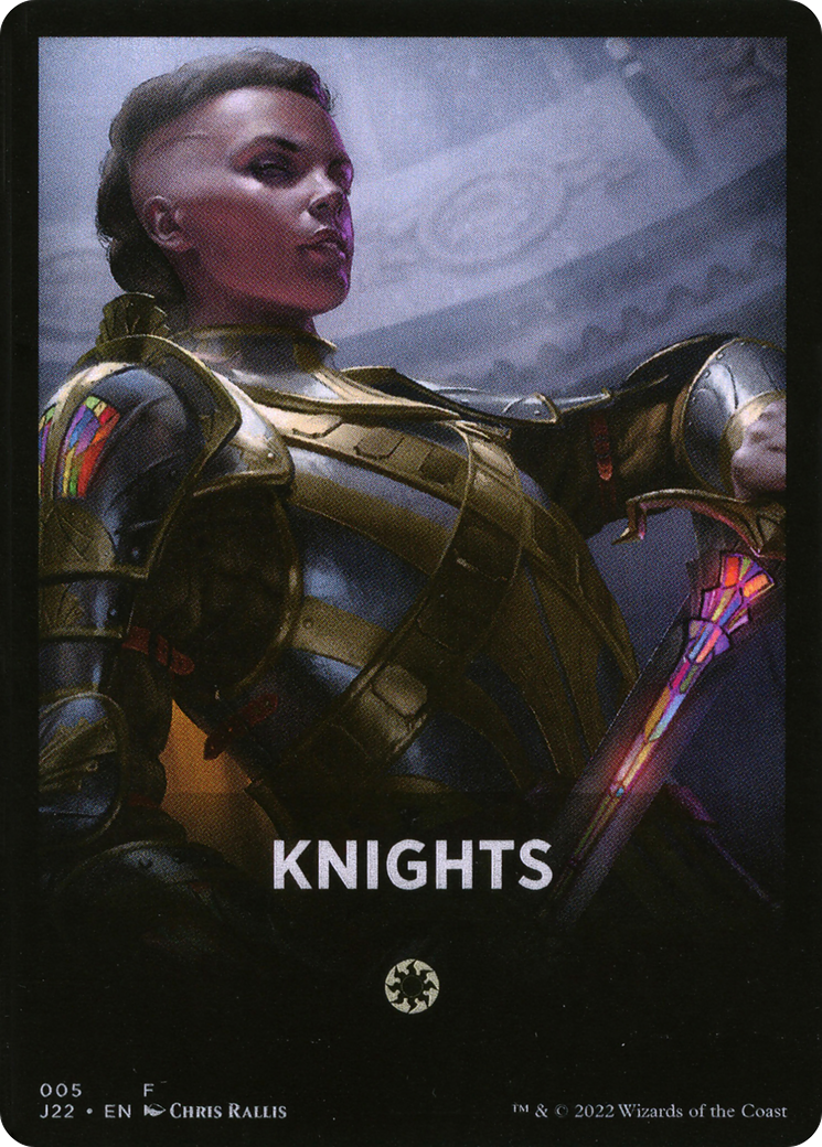 Knights Theme Card [Jumpstart 2022 Front Cards] | Mega City Incorporated