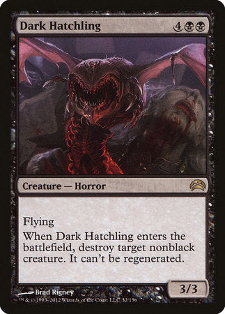 Dark Hatchling [Planechase 2012] | Mega City Incorporated