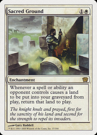 Sacred Ground [Ninth Edition] | Mega City Incorporated