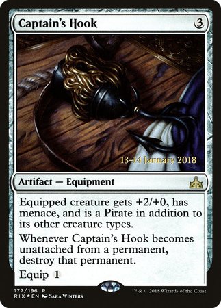 Captain's Hook [Rivals of Ixalan Promos] | Mega City Incorporated