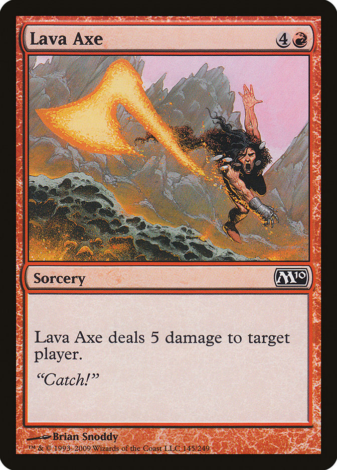 Lava Axe [Magic 2010] | Mega City Incorporated