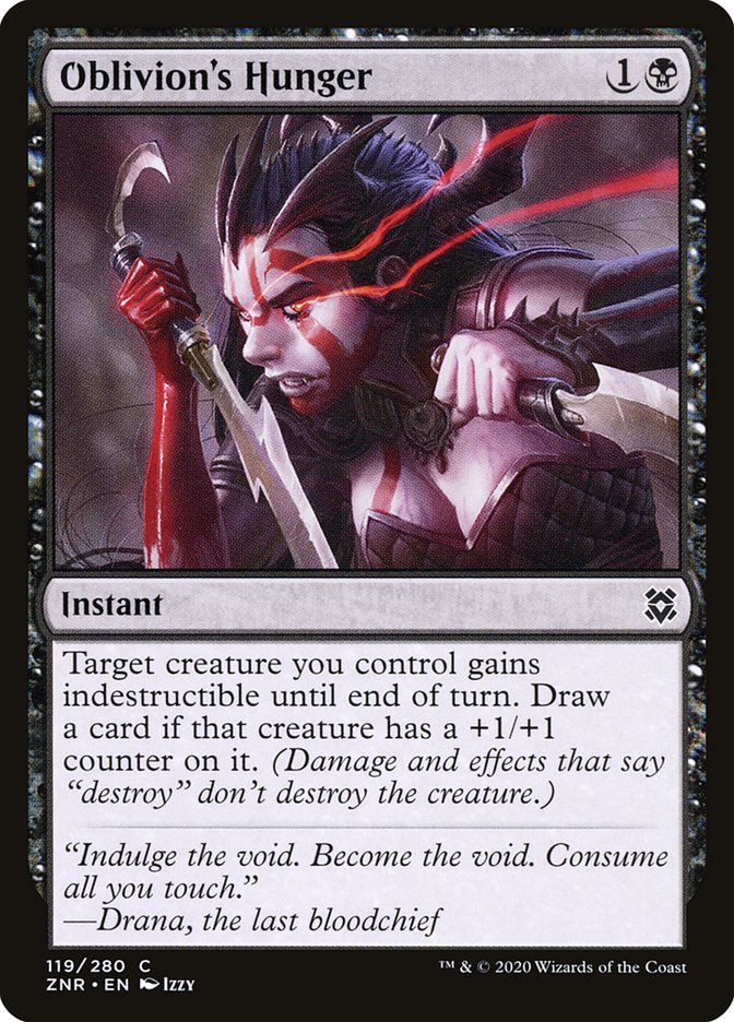 Oblivion's Hunger [Zendikar Rising] | Mega City Incorporated
