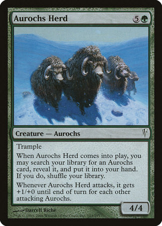 Aurochs Herd [Coldsnap] | Mega City Incorporated