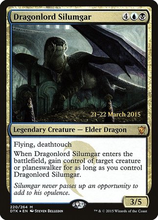 Dragonlord Silumgar [Dragons of Tarkir Promos] | Mega City Incorporated