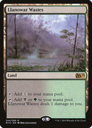 Llanowar Wastes [Magic 2015] | Mega City Incorporated