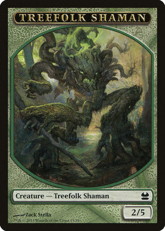 Treefolk Shaman Token [Modern Masters Tokens] | Mega City Incorporated