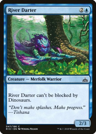 River Darter [Rivals of Ixalan] | Mega City Incorporated