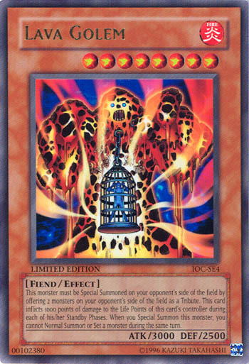 Lava Golem [IOC-SE4] Ultra Rare | Mega City Incorporated