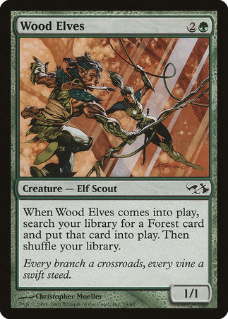 Wood Elves [Duel Decks: Elves vs. Goblins] | Mega City Incorporated