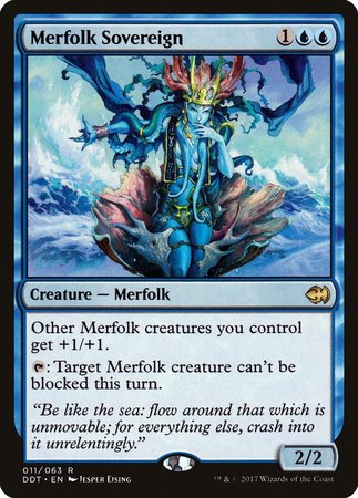 Merfolk Sovereign [Duel Decks: Merfolk vs. Goblins] | Mega City Incorporated