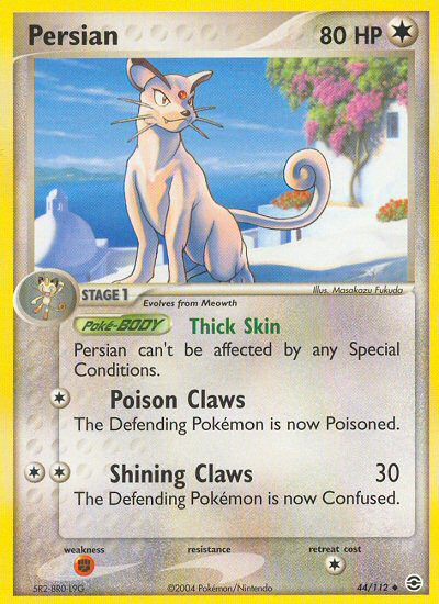 Persian (44/112) [EX: FireRed & LeafGreen] | Mega City Incorporated