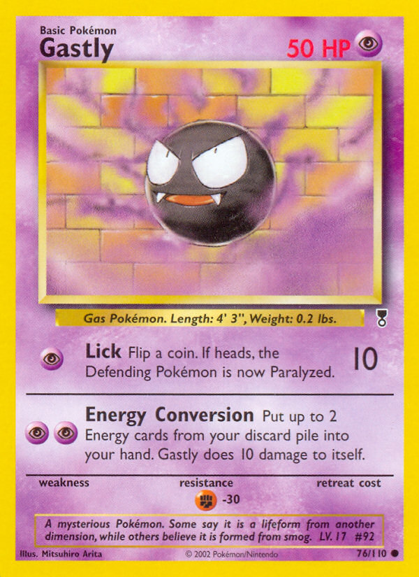 Gastly (76/110) [Legendary Collection] | Mega City Incorporated