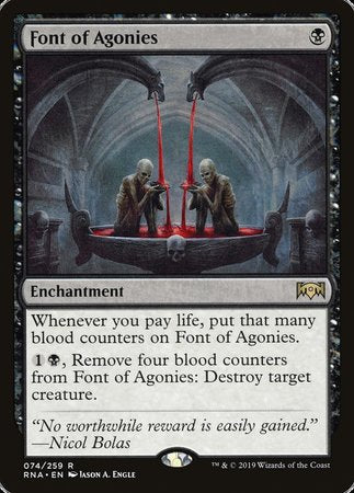 Font of Agonies [Ravnica Allegiance] | Mega City Incorporated