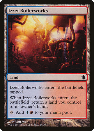 Izzet Boilerworks [Commander 2013] | Mega City Incorporated