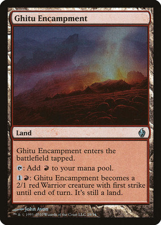 Ghitu Encampment [Premium Deck Series: Fire and Lightning] | Mega City Incorporated