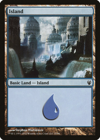 Island (37) [Duel Decks: Izzet vs. Golgari] | Mega City Incorporated