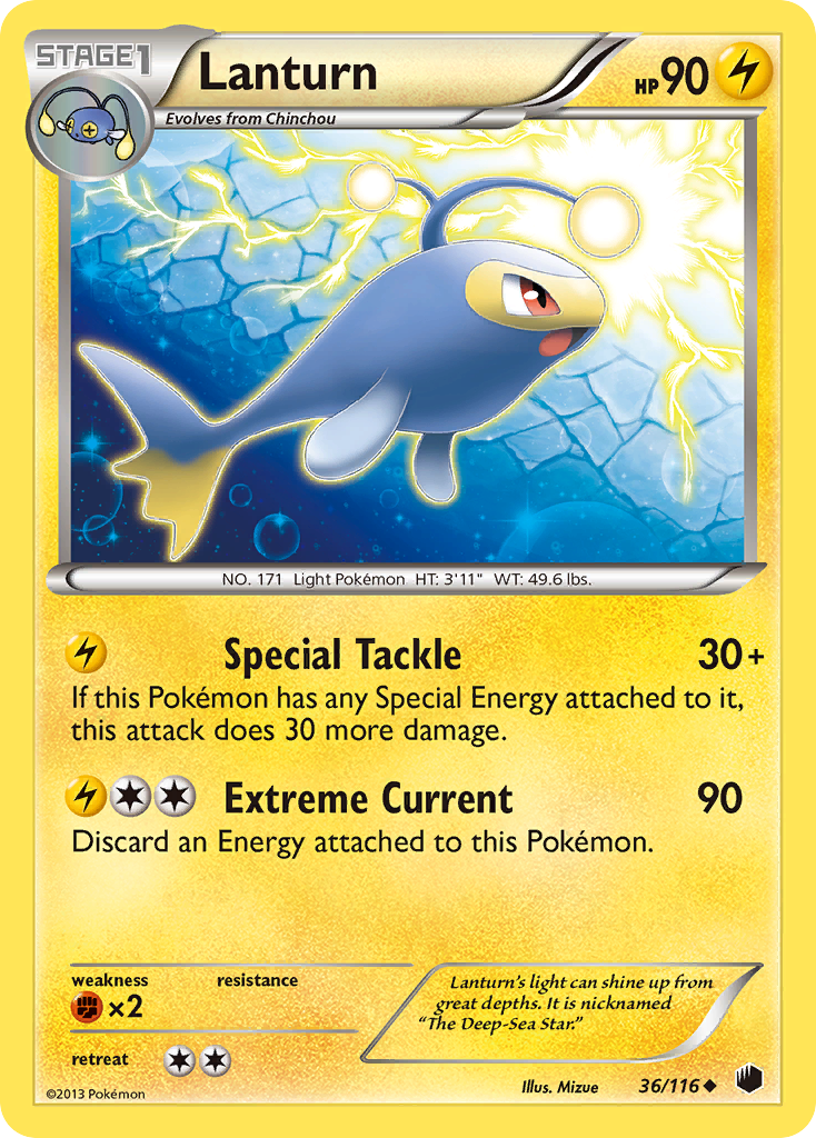 Lanturn (36/116) [Black & White: Plasma Freeze] | Mega City Incorporated