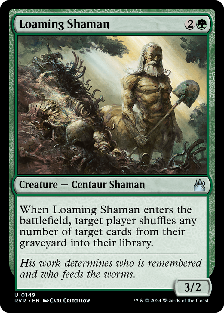 Loaming Shaman [Ravnica Remastered] | Mega City Incorporated