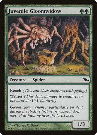 Juvenile Gloomwidow [Shadowmoor] | Mega City Incorporated