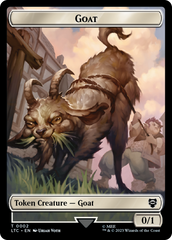 Bird // Goat Token [The Lord of the Rings: Tales of Middle-Earth Commander Tokens] | Mega City Incorporated