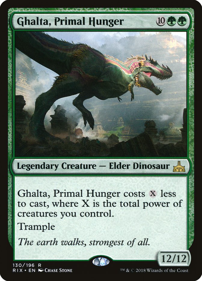 Ghalta, Primal Hunger [Rivals of Ixalan] | Mega City Incorporated