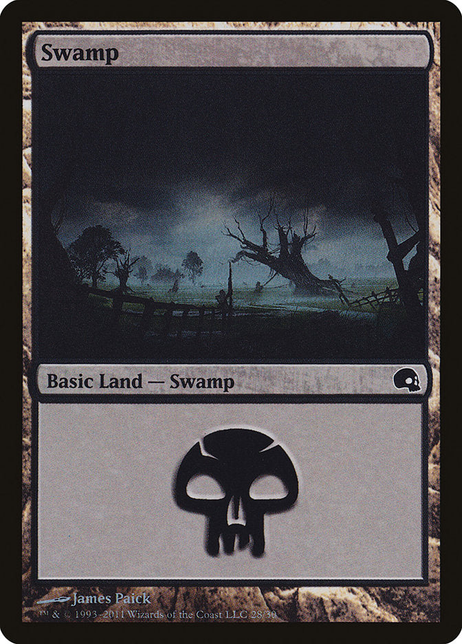 Swamp (28) [Premium Deck Series: Graveborn] | Mega City Incorporated