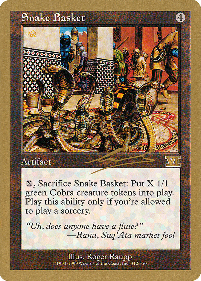 Snake Basket (Nicolas Labarre) [World Championship Decks 2000] | Mega City Incorporated