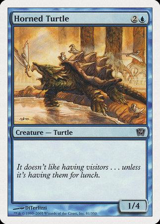 Horned Turtle [Ninth Edition] | Mega City Incorporated