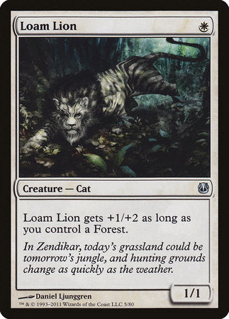 Loam Lion [Duel Decks: Ajani vs. Nicol Bolas] | Mega City Incorporated