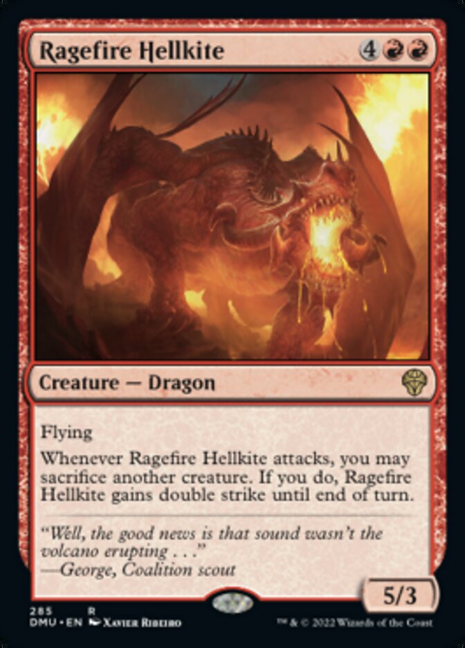 Ragefire Hellkite [Dominaria United] | Mega City Incorporated