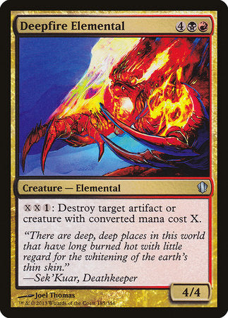 Deepfire Elemental [Commander 2013] | Mega City Incorporated