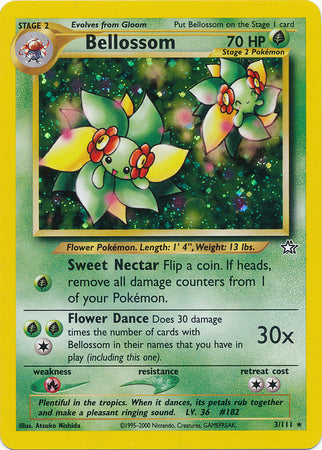 Bellossom (3/111) [Neo Genesis Unlimited] | Mega City Incorporated