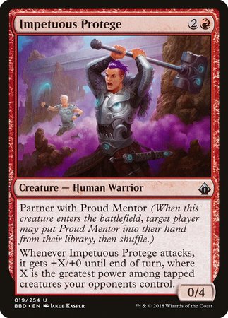 Impetuous Protege [Battlebond] | Mega City Incorporated