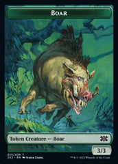 Boar // Treasure Double-sided Token [Double Masters 2022 Tokens] | Mega City Incorporated