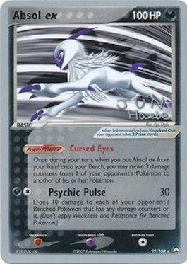 Absol ex (92/108) (Flyvees - Jun Hasebe) [World Championships 2007] | Mega City Incorporated