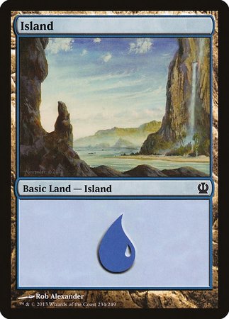 Island (234) [Theros] | Mega City Incorporated