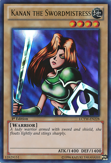 Kanan the Swordmistress [LCYW-EN228] Ultra Rare | Mega City Incorporated