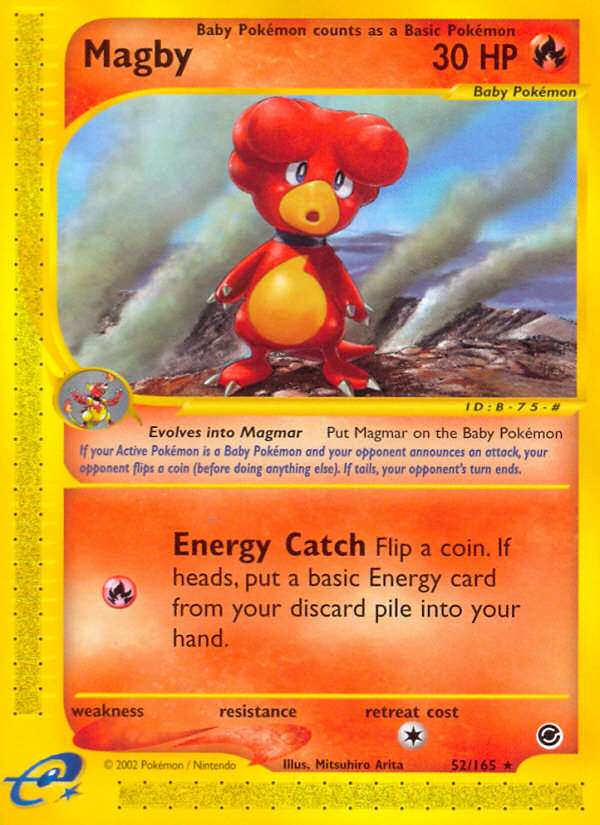 Magby (52/165) [Expedition: Base Set] | Mega City Incorporated