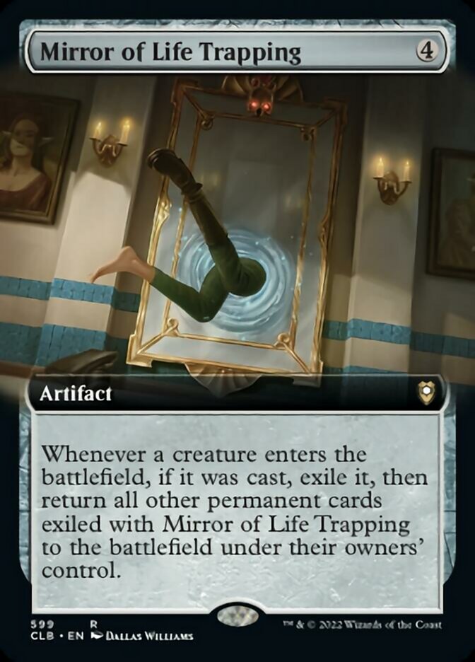 Mirror of Life Trapping (Extended Art) [Commander Legends: Battle for Baldur's Gate] | Mega City Incorporated